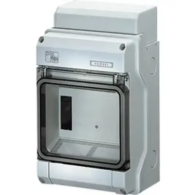 Hensel - Consumer unit KV PC 9106 6 mod. IP65 238x146x111mm - 1