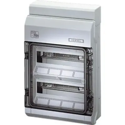 Hensel - Consumer unit KV PC 9224 24 mod. (2x12) IP65 458x295x129mm - 1