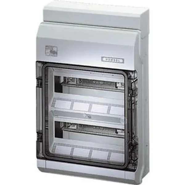 Hensel - Consumer unit KV PC 9224 24 mod. (2x12) IP65 458x295x129mm - 1