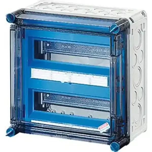 Hensel - Consumer unit MI 1226 24 mod. (2x12) IP65 300x300x182mm - 1