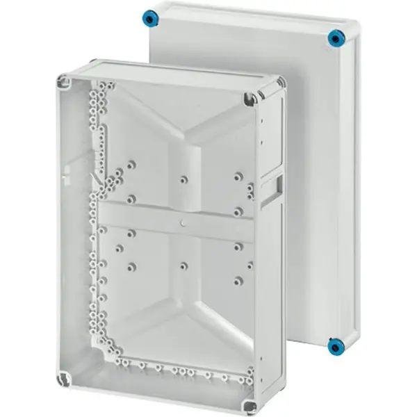 Hensel - Empty box K 0301 300x450x170 mm with opaque lid, grey, emty - 1