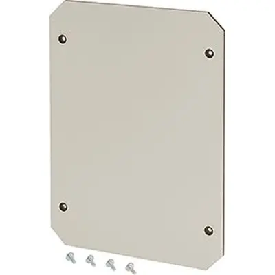 Hensel - Mounting plate for EB 25.. empty boxes, material thickness 4 mm - 1