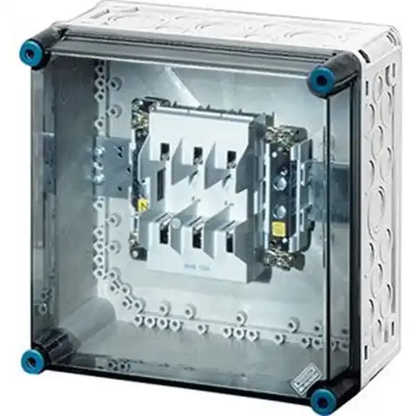 Hensel - Mi 4205 HRC fuse box 1xNH00, 3P, 125A+PE+N, IP65 - 1