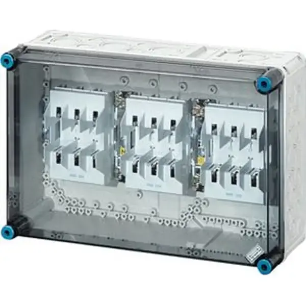 Hensel - Mi 4350 HRC fuse box 3xNH00, 3P, 125A+PE+N, IP65 - 1