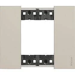 BTicino KA4802KM Living Now 2M Sand Cover Plate - BTICINO