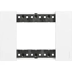 BTicino KA4803KW Living Now 3M White Cover Plate - BTICINO