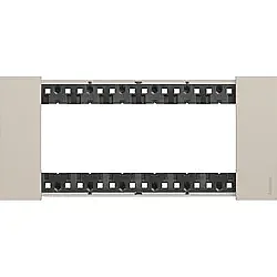 BTicino KA4806KM Living Now 6M Sand Cover Plate - BTICINO