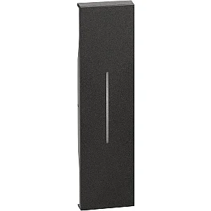 BTicino KG01 Living Now 1M Black Switch Cover - BTICINO