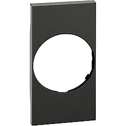 BTicino KG04 Living Now 2M Black Socket Cover - BTICINO