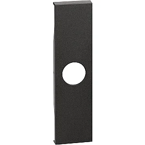 BTicino KG08 Living Now 1M Black TV Socket Cover - BTICINO