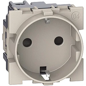 BTicino KM4141TR Living Now 16A Sand Socket Cover - BTICINO