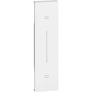 BTicino KW05 Living Now 1M White Shutter Control Cover - BTICINO