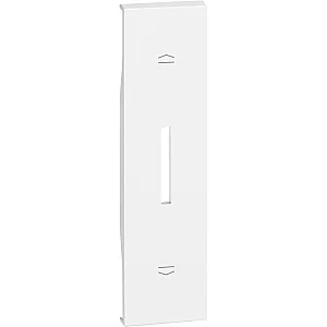 BTicino KW06 Living Now 1M White Shutter Control Cover - BTICINO
