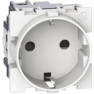 BTicino KW4141TR Living Now 16A White Socket Cover - BTICINO