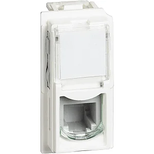 BTicino KW4258RJ11 Living Now 1M White RJ11 Telephone Socket - BTICINO