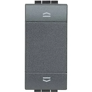 BTicino L4037N Livinglight Interlocked Double Pushbutton - BTICINO