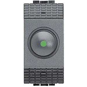 BTicino L4402N Livinglight Black Rotary Dimmer - BTICINO