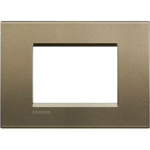 BTicino LNA4803SQ Livinglight 3M Cover Plate - BTICINO