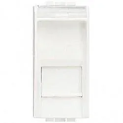 BTicino N4279C6 Livinglight RJ45 Cat6 UTP Data Socket - BTICINO