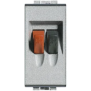 BTicino NT4294 Livinglight Tech Grey Audio/Video Connector - BTICINO