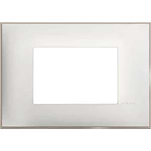 BTicino R4803WS Classia 3M Satin White Cover Plate - BTICINO