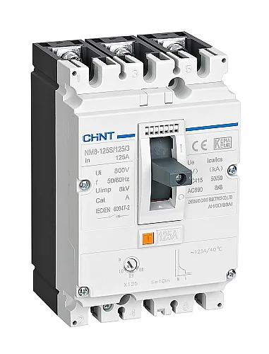 CHINT 149358 NM8-125S 3P 80-100A 50kA MCCB - 1