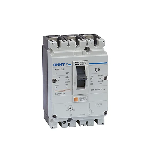 CHINT 149486 NM8-630S 3P 400-500A 70kA MCCB - 1