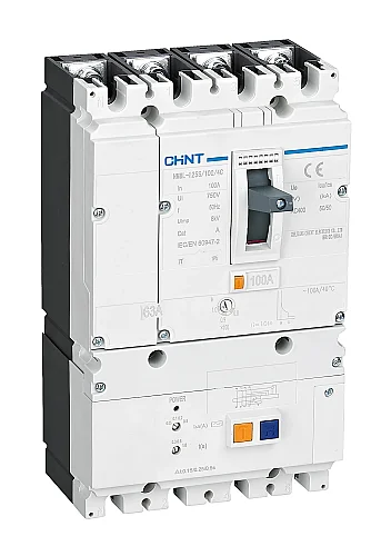 CHINT 169232 NM8L-125S 4P 26-32A 50kA Earth Leakage MCCB - 1