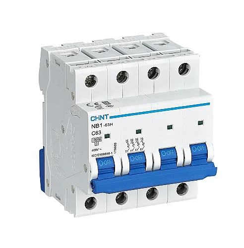 CHINT 179920 63A 4P C Curve 10kA MCB - 1