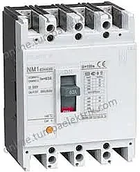 CHINT 205885 GNXM-63S 3P 25A 25kA Fixed MCCB - 1