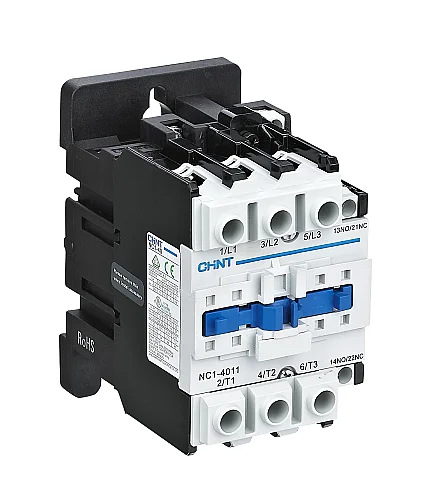 CHINT 222139 NC1-4004M 18.5 kW 40A 4P 220V AC Contactor - 1