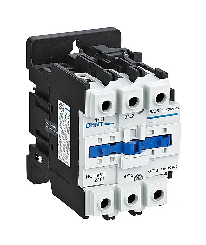 CHINT 223152 NC1-9511M 45 kW 95A 1NO/1NC 220V AC Contactor - 1
