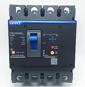CHINT 337285 NXMLE-630S 4P 500A 50kA Earth Leakage MCCB - CHINT