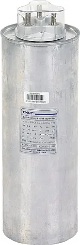 CHINT 799014 NWC6 1.5 kVAr 230V Single Phase Power Capacitor - 1