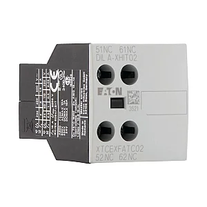 101041 - Auxiliary contact module, high version, 2 pole, 380 V 400 V 415 V: 4 A - Eaton