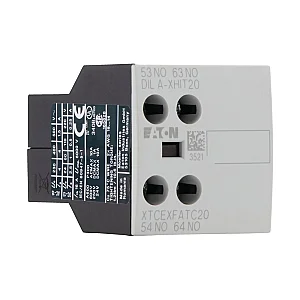 101042 - Auxiliary contact module, high version, 2 pole, 380 V 400 V 415 V: 4 A - Eaton