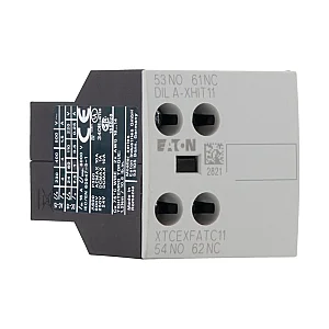 101043 - Auxiliary contact module, high version, 2 pole, 380 V 400 V 415 V: 4 A - Eaton