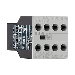 101044 - Auxiliary contact module, high version, 4 pole, 380 V 400 V 415 V: 4 A - Eaton