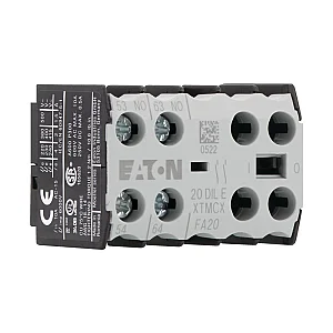10208 - 20dile - Auxiliary Contact Module, 2 Pole, 2 N/o, Front Fixing, Screw Terminals, Dile(e)m, Diler - Eaton