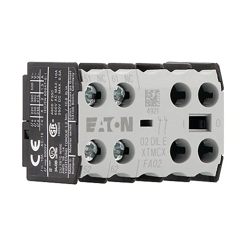 10240 - 02dile - Auxiliary Contact Module, 2 Pole, 2 Nc, Front Fixing, Screw Terminals, Dile(e)m, Diler - 1
