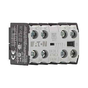10256 - 04dile - Auxiliary Contact Module, 4 Pole, 4 Nc, Front Fixing, Screw Terminals, Dile(e)m, Diler - Eaton