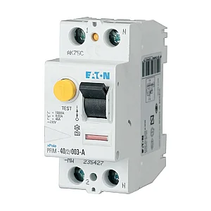 102822 - Residual current circuit breaker (RCCB), 100A, 2p, 300mA, type AC - Eaton