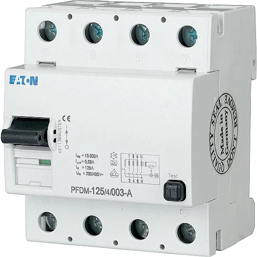 102825 - Residual current circuit breaker (RCCB), 100A, 4p, 300mA, type AC - 1