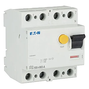 102829 - Residual current circuit breaker (RCCB), 100A, 4p, 30mA, type A - Eaton