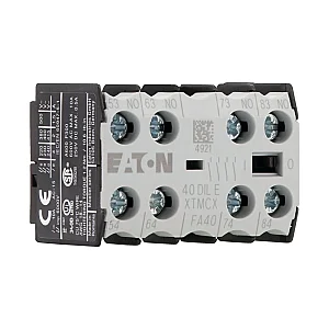 10304 - 40dile - Auxiliary Contact Module, 4 Pole, 4 N/o, Front Fixing, Screw Terminals, Dile(e)m, Diler - Eaton