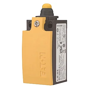 106729 - Position switch, Rounded plunger, Basic device, expandable, 2 NC, Screw terminal, Yellow, Insulated material, -25 - +70 °C - Eaton