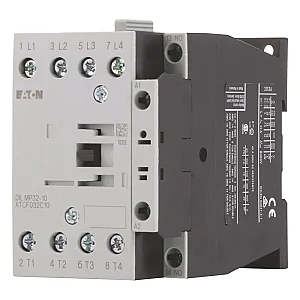 109797 - Contactor, 4 pole, 32 A, 1 N/O, 230 V 50 Hz, 240 V 60 Hz, AC operation - Eaton