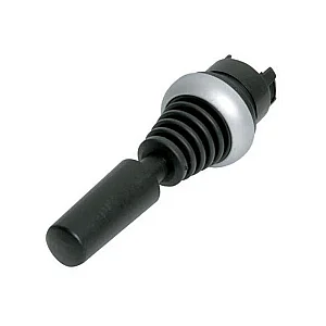 110836 - Joystick, with 2 operating points per operating direction, With plastic shaft, 4 positions, Bezel: titanium, momentary - Eaton