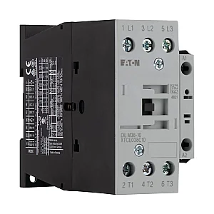 112425 - Contactor, 3 pole, 380 V 400 V 18.5 kW, 1 N/O, 110 V 50 Hz, 120 V 60 Hz, AC operation, Screw terminals - Eaton