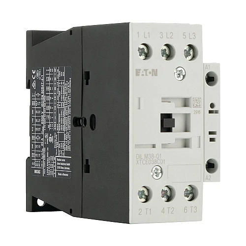 112453 - Contactor, 3 pole, 380 V 400 V 18.5 kW, 1 NC, 110 V 50 Hz, 120 V 60 Hz, AC operation, Screw terminals - 1